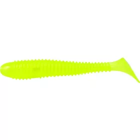   Rapture Ribbed Swing Shad 4cm Giallo Neon Esca in plastica 14pz