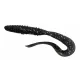 Rapture Mad Worm 8cm Dark Black Esca in Plastica 10 pz