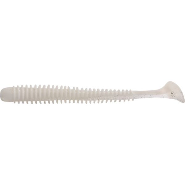 Rapture Rib Slim Shady 8.75cm Fantasma Bianco Esca in plastica 10pz