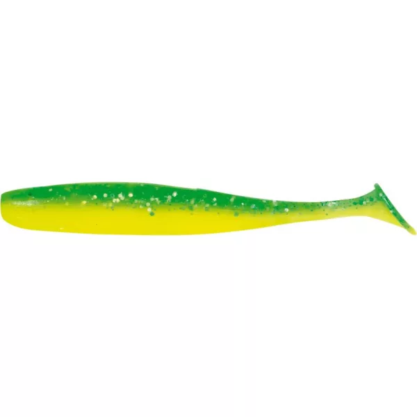 Rapture Xciter Shad 5cm Lime Yellow Esca in plastica 12 pz