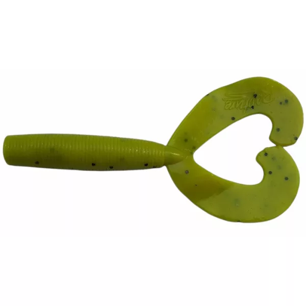Rapture Twin Grub 9cm Chartreuse Esca in Plastica 10pz
