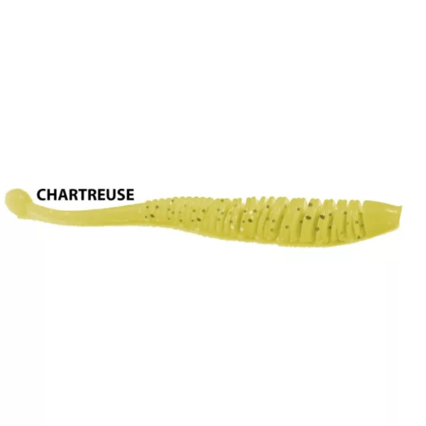 Rapture Evoke Worm 6cm Chartreuse Esca in Plastica 12 pz