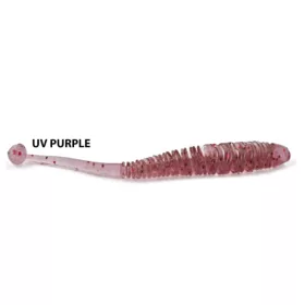 Rapture Evoke Worm 10cm UV Purple Esca in Plastica 8 pz