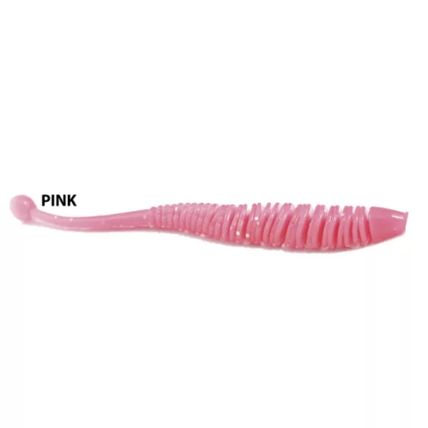 Rapture Evoke Worm 10cm Pink Esca in Plastica 8 pz