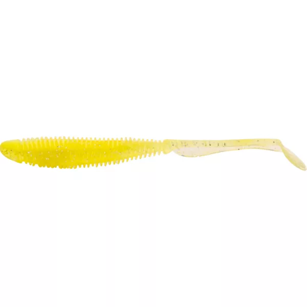Rapture R.T.W. Soul Shad 7.5cm Chartreuse Ghost Esca in plastica 10pz