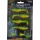 Rapture Slugger Shad Set 7,5cm Giallo / Blu Set di Esche Artificiali 4+2 pz