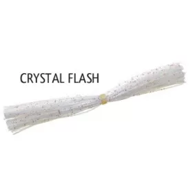   Rapture Skirt di Ricambio per Spinner & Jig Crystal Flash Gonna in Gomma Esca Artificiale in Plastica