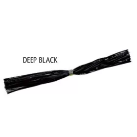   Rapture Skirt di Ricambio per Spinner & Jig Nero Intenso Gonna in Gomma Esca Artificiale in Plastica