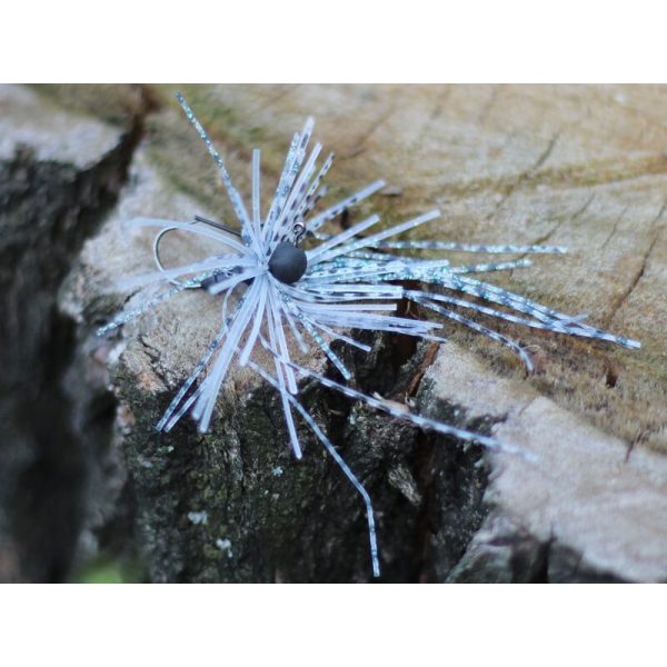 Rapture TG Finesse Rub Jig 1,7gr #01 Wh/Bl-Prl/Blck Jig con Gonnellino