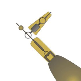 K-Karp Slide Heli Rig Montatura Elicottero Scorrevole 3pz