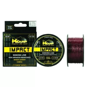   K-Karp Impact Shock Leader 100m 0,50mm Monofil Filo Principale