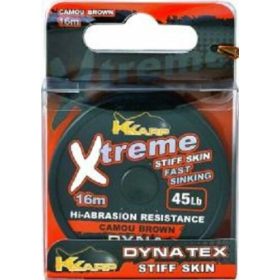 K-Karp Dyna Tex Xtreme Stiff 16m 25lb Camo Verde Terminale