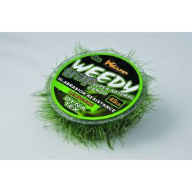   K-Karp Dyna Tex Weedy-Trap Leadcore 5m 45lb Natural Terminale