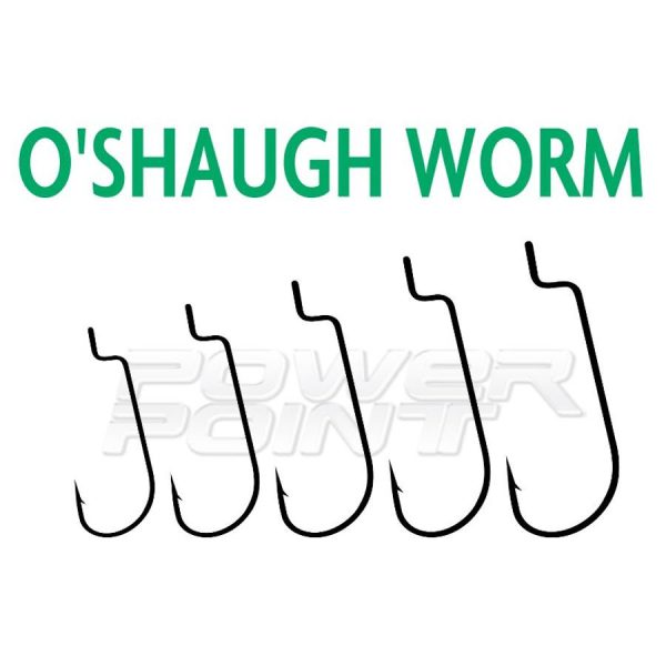 Rapture O Shaugh Worm 2/0 Amo Offset 10pz