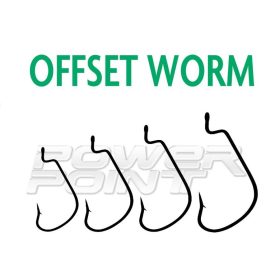 Rapture Offset Worm 1/0 Amo Offset 10pz
