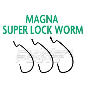 Rapture Magna Super Lock Worm 3/0 Amo Offset 10pz