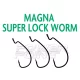 Rapture Magna Super Lock Worm 3/0 Amo Offset 10pz