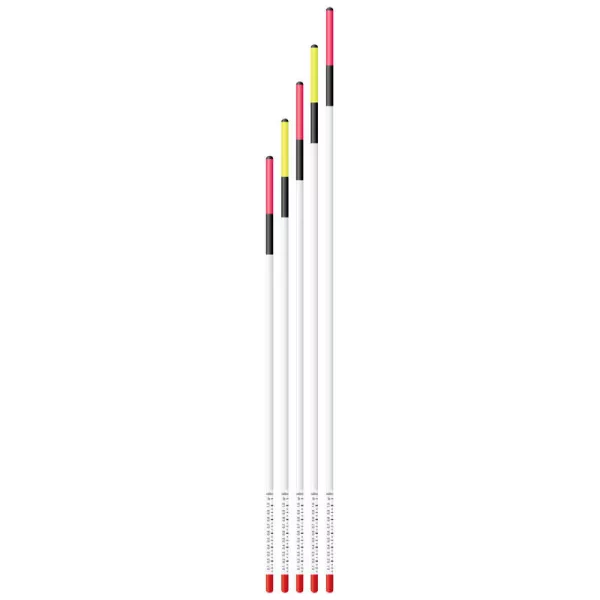 Cralusso Serie di steli Waggler con carico crescente 0,5 gr