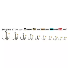 Trabucco Shinken ST-36 BN #12 Amo Triplo 6pz