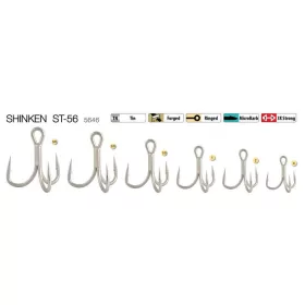 Amo Triplo Trabucco Shinken ST-56 TN #4 5pz