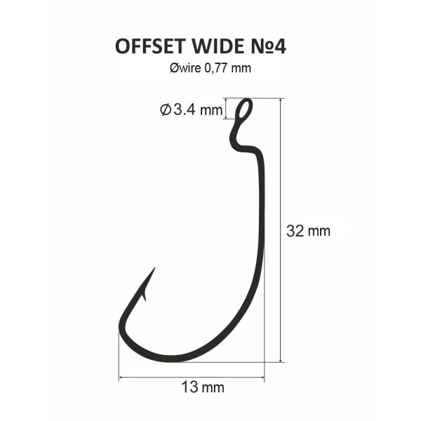 DS Offset largo No. 4. (6pz/confezione)