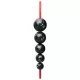 Cralusso - Piombo sferico centrato con tubo protettivo 5pz/conf - Piombo sferico - 12gr