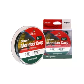   Carp Expert Smart Monster Carp Sötétzöld 0,30mm Monofil Főzsinór 150m