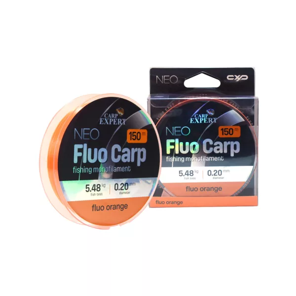 Carp Expert Neo Fluo Carp Fluo Narancs 0,20mm Monofil Főzsinór 150m