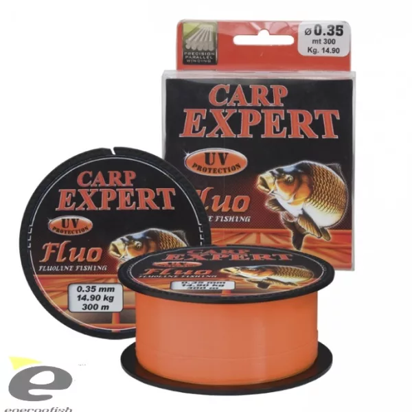 Filo Carp Expert Uv Fluo Arancione 0,20Mm 300M