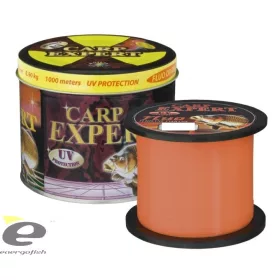 Filo Carp Expert Uv Fluo Arancione 0,30Mm 1000M in Scatola