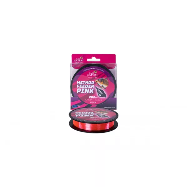 Filo Carp Expert Method Feedder Pink 0.20Mm 200M 5,5Kg