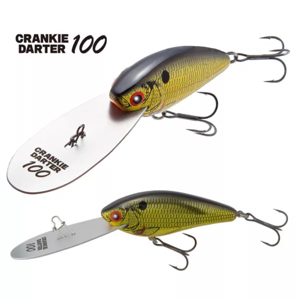 Tiemco Crankie Darter 100 F 7,0cm 13gr 02 Classic Gold Wobbler