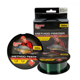 Filo Benzar Method Feeder Mono Dark Green 300M 0.28Mm