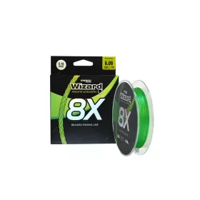 Wizard 8X Lime Green 0,10mm 135m Trecciato