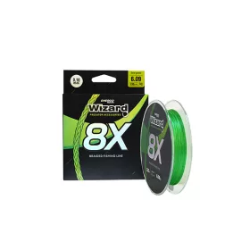 Wizard 8X Lime Green 0,35mm 135m Trecciato