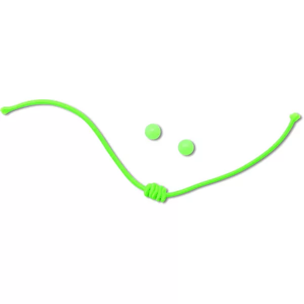 Black Cat Stopper in Gomma per Filo con perline di gomma XXL