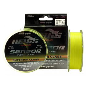   Nevis Sensor Fluo 600m 0.22mm Lenza principale in monofilo-Giallo Fluo