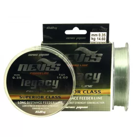   Nevis Legacy Feeder 300m 0.25mm Monofilo principale Grigio trasparente