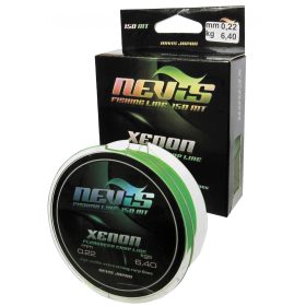 Nevis Xenon 150m 0.35mm monofilo lenza madre-Verde fluo