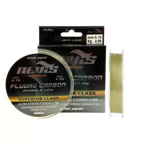  Nevis Fluoro Carbon 0,16mm 150m Terminale Fluorocarbon Trasparente