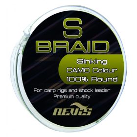 Nevis S Braid 15m 0.10mm Trecciato per terminali-Verde