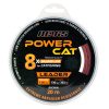 Nevis Powercat Braid Leader X8 20m 0.60mm Trecciato per terminali-Marrone