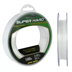   Nevis Super Hard Snag Leader 100m 0.60mm Filo leader in monofilo-Trasparente
