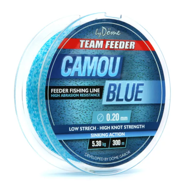 Haldorádó By Döme TF Camou Blu 300m 0.20mm Filo da pesca principale monofilamento-Camou blu