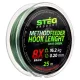 Stég Stég Treccia per finale Method Feeder 0.10mm 25m-Verde scuro