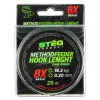 Stég Stég Treccia per finale Method Feeder 0.14mm 25m-Verde scuro