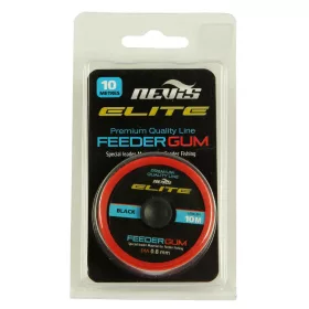   NEVIS Elit Black Feeder gomma 0.60mm 10m 4,5kg Gomma elastica resistente
