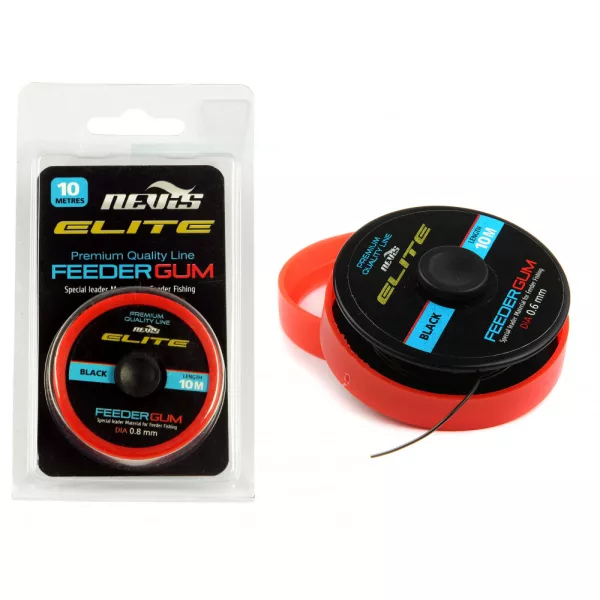 Nevis Elit Black Feeder Gomma 0,80mm 10m 7,5kg