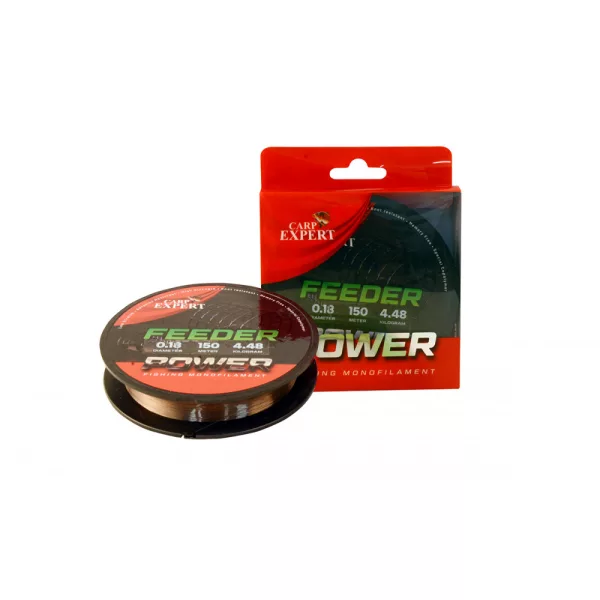 Carp Expert Power Feeder Filo principale monofilo Marrone 0.18mm 150m