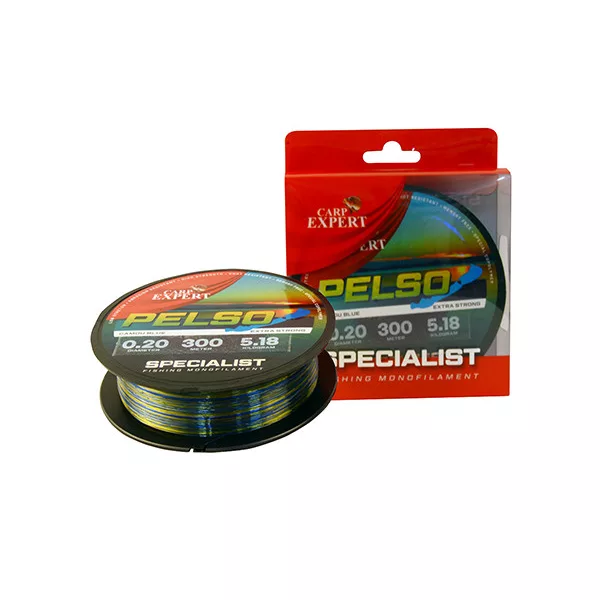 Carp Expert Specialista Pelso Mulicolor 300m 0.35mm Filo madre in monofilamento
